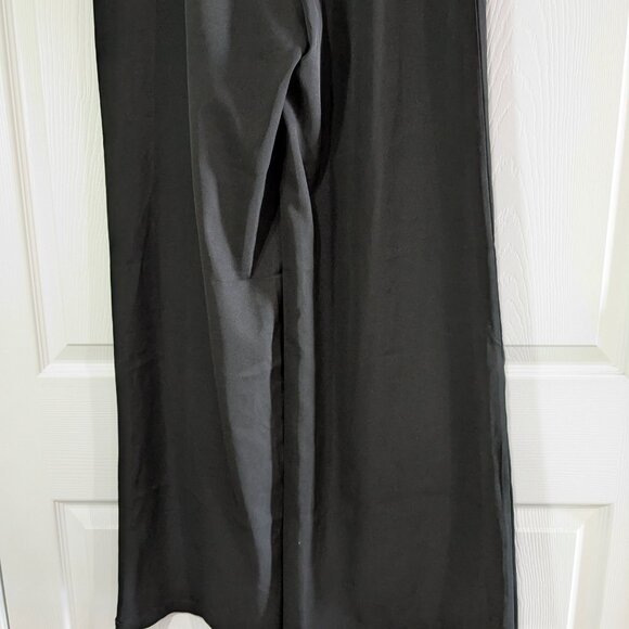 Princess Polly Women's Briana Wide Leg Black Dress Pants Trousers, Size 6, NWT - Picture 8 of 14